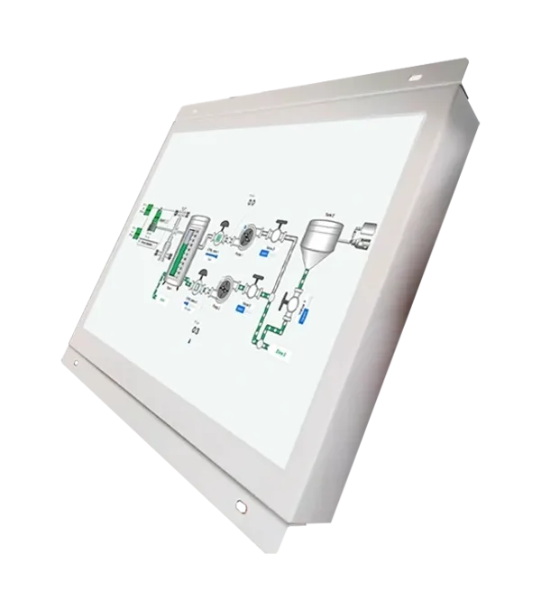Industrial human-machine interface dashboard